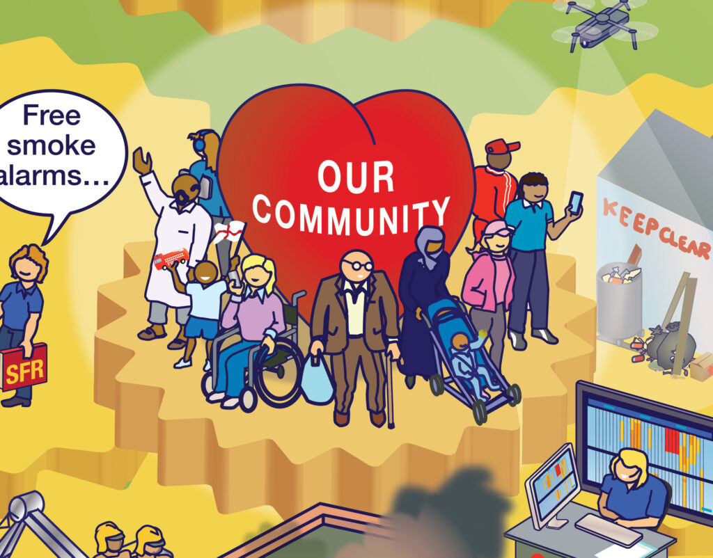 Representation of the diverse community of Shropshire